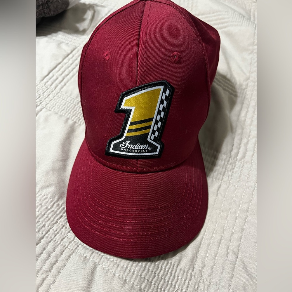 Indian Motorcycle Red Cap